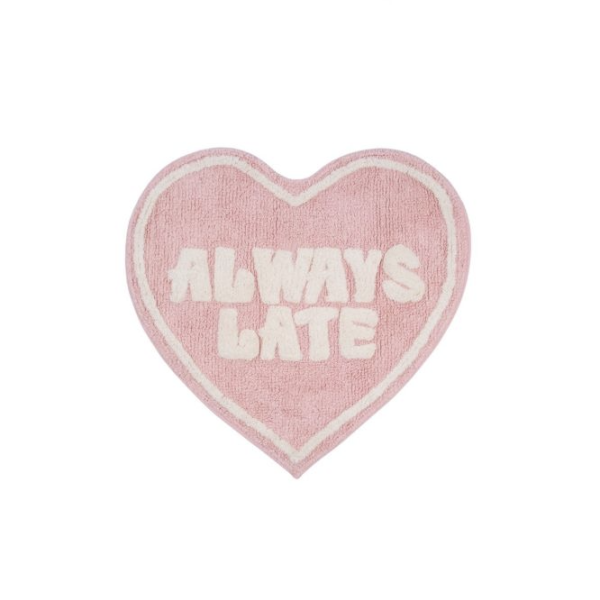 Non Slip Bath Mat Heart Shaped